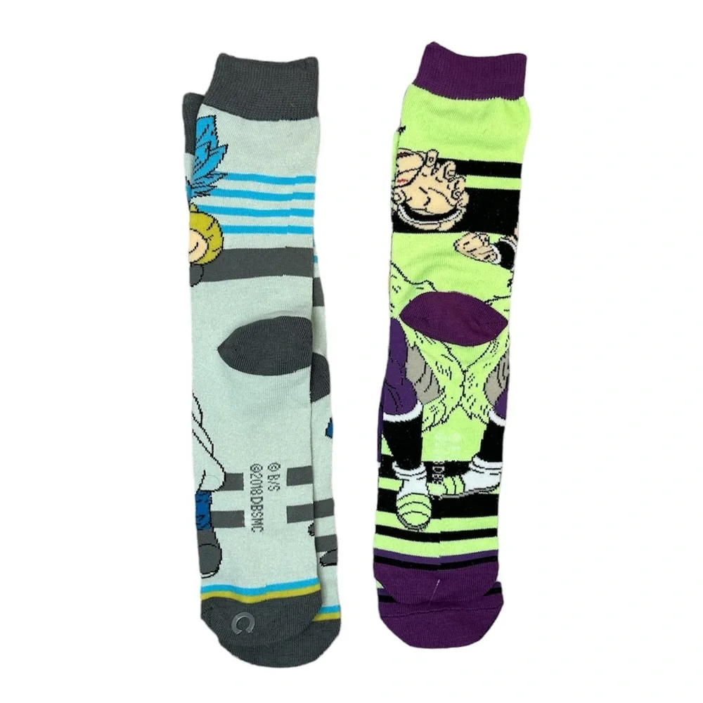 Dragon Ball Z Character Vegeta Super Seiyan Blue Anime  Goku Socks NWOT 2018